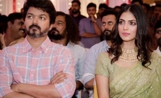 Malavika Mohanan shares unseen candid photo with Thalapathy Vijay