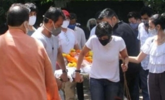 Mandira Bedi breaks stereotypes in her husbands funeral