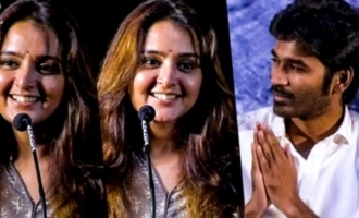 I am a big fan of Dhanush - Manju Warrier speech