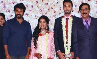 Mano Bala Son Harish - Priya Wedding Reception Stills