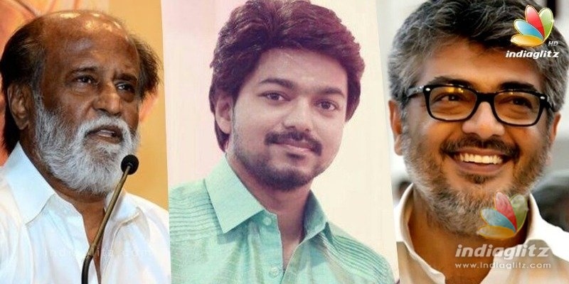 Rajini, Vijay, Ajith and other stars categorized based on box office power