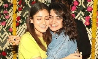 Nayanthara hugs Samantha and gets emotional - Viral video