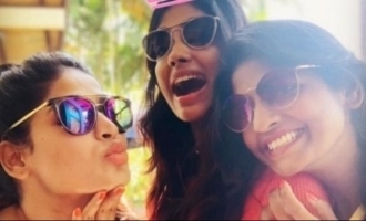 Kani and her sisters join together for a special occassion - cute pics give sibling goals