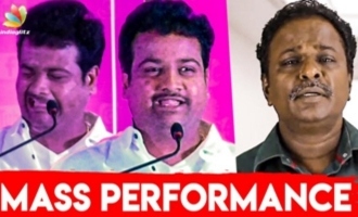 LOL!!! Blue Sattai Maran on Stage Review | Chutti Aravind Performance