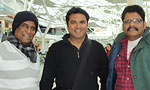 Rajini, Sarathkumar & KS Ravikumar bond in London