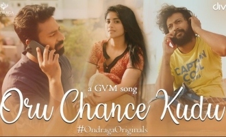 Gautham Menon's 'Oru Chance Kudu' is a cute story in a song video