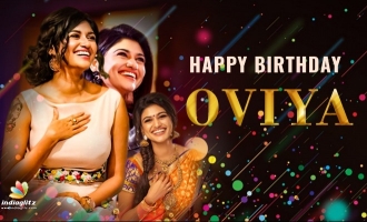 Happy Birthday Oviya -  the Rare phenomenon