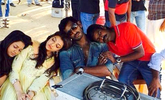 'Paayum puli' on Location