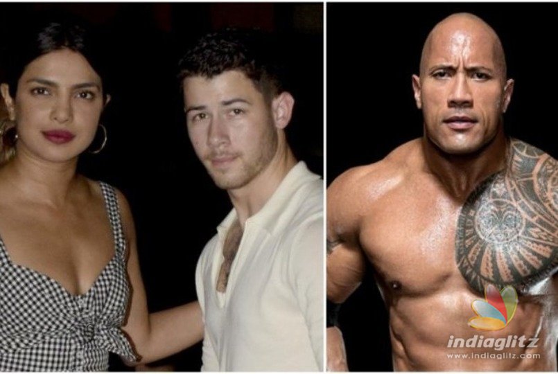 The Rock played matchmaker for Priyanka & Nick Jonas!