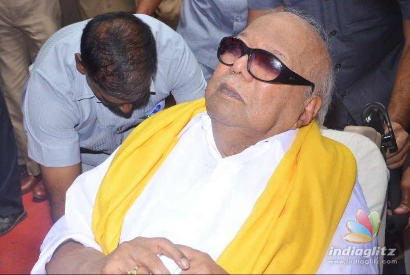 Kalaigniar Karunanidhi hospitalised