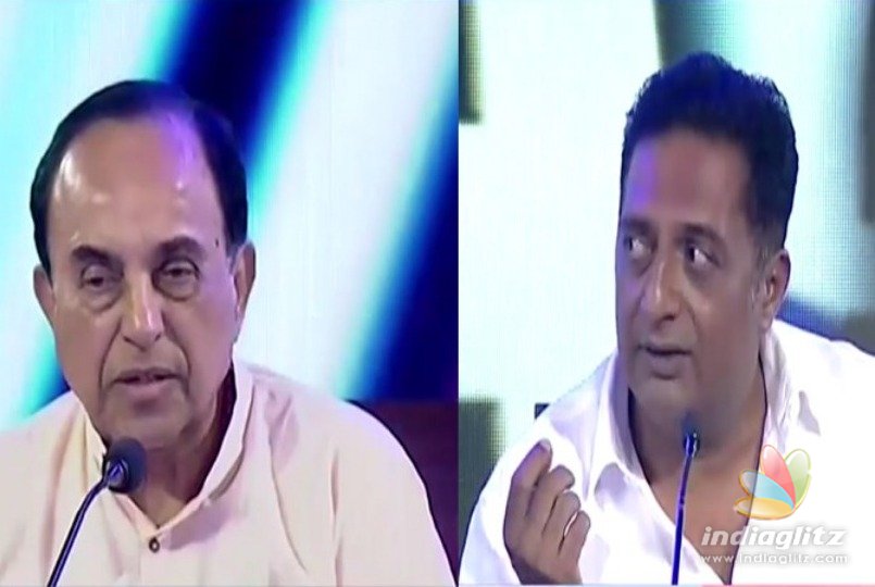 How dare you... Prakash Raj in Subramanian Swamy debate