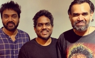 Yuvan Shankar Raja and Premgi recreate photos from the past, winning hearts!