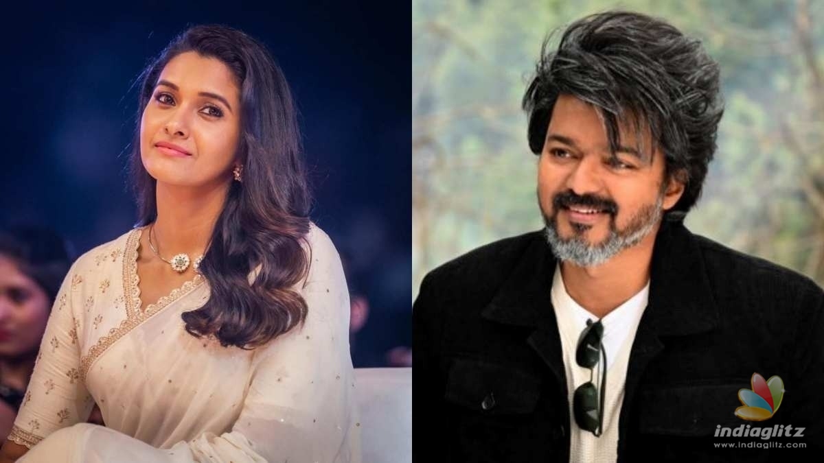 Thalapathy Vijay to romance Priya Bhavani Shankar?