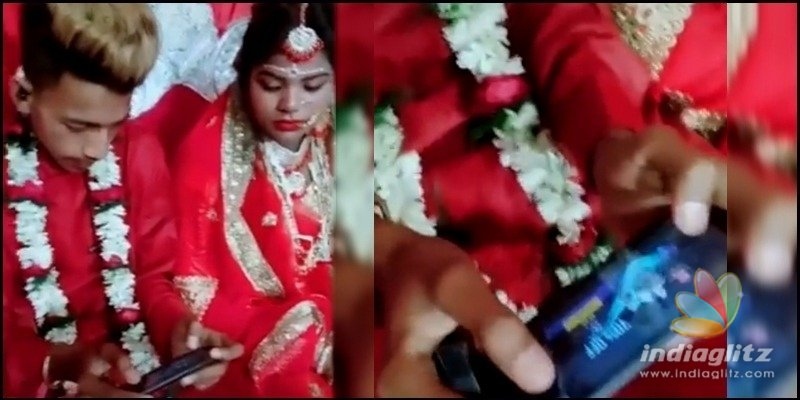 Bridegroom plays PUBG immediately after marriage: Bride shocked!