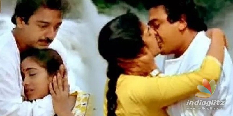 Kamals lip lock with 16 year old actress becomes a huge controversy