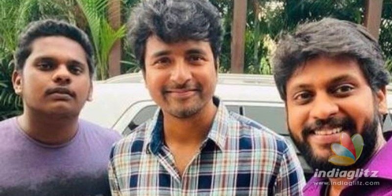 Sivakarthikeyan surprises Rio Raj and his pregnant wife Shruthi - Video