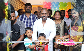 Actor Raghava Lawrence Inaugurated Flamingo Tour & Travels