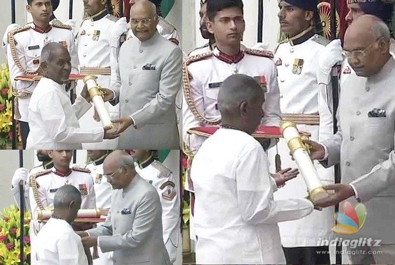 Isaigniani Ilayaraja first to receive Padma Vibushan Award today