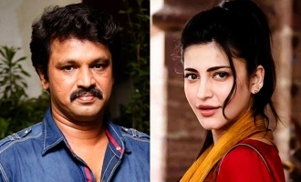 Shruti Haasan release motion poster  Cheran Rajavukku check