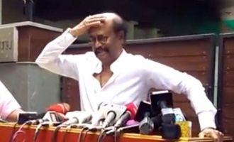 Superstar Rajinikanth concedes BJP 's political setback