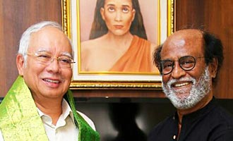 Malaysian Prime Minister Meets Superstar Rajinikanth