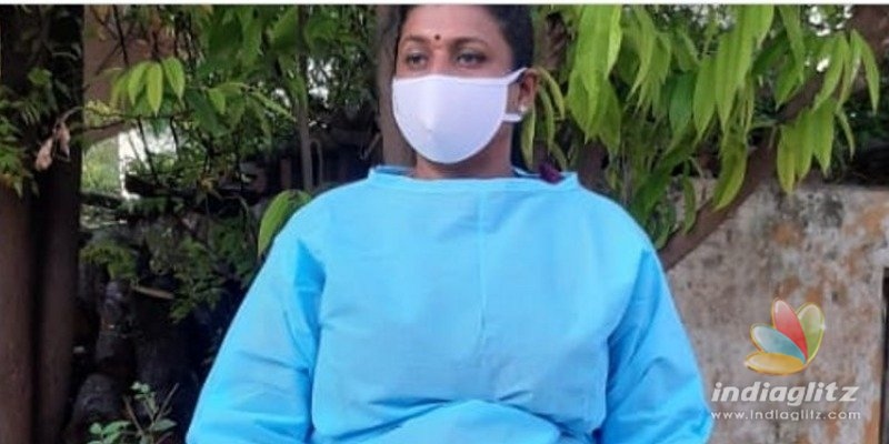 Inspiring! Roja takes risk and gets into action in the fight against coronavirus