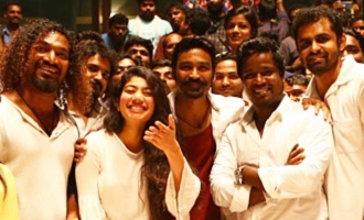 Sai Pallavi and Vinoth (Adithangi) Birthday Celebration at Maari 2 Shooting Spot