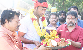 'Sandakozhi 2' Movie Pooja