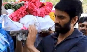 Actor Doctor Sethu Sethuraman funeral Santhanam attend