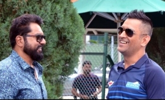 Sarathkumar supports MS Dhoni!