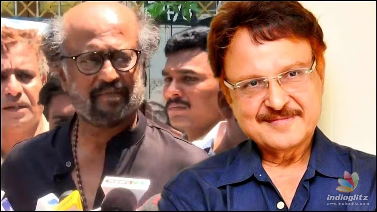 He tried hard to stop my bad habit - Rajini mourns the passing away of Sarath Babu