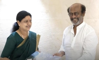 Superstar Rajnikanth visits Sasikala New poes garden house Inbox  karthika Asokan