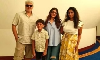 Ajith Kumar Shalini family photos anoushka ajith Aadvik Ajith AK 62