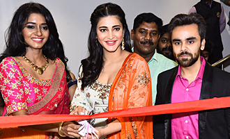 Shruti Haasan launches Neeru's the First Flagship Family Store in Chennai