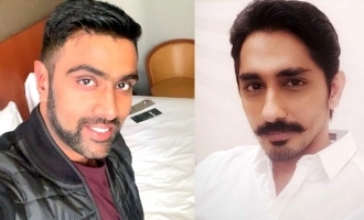 "You're a legend" - Siddharth showers praises on cricketer Ashwin!