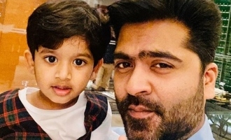 Handsome Simbu's photo with kid turns viral!