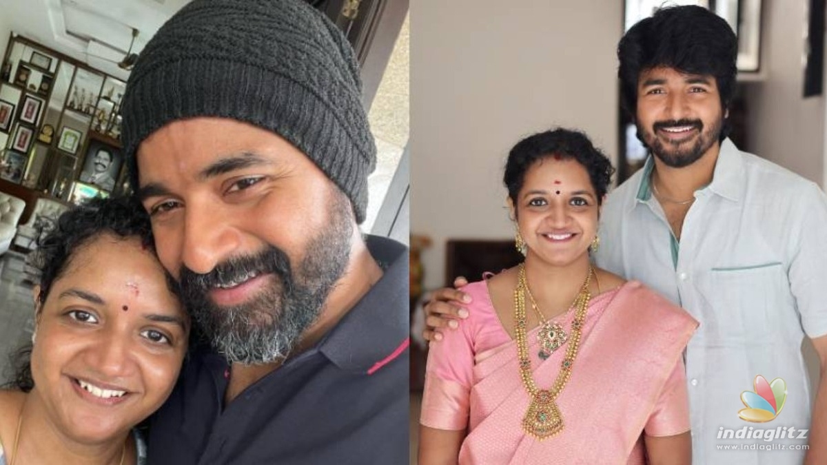 Sivakarthikeyan s emotional post on 13th wedding anniversary