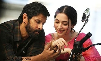 chiyaan vikram tamannaah vijay chander thaman sketch single trach atchi putchi 