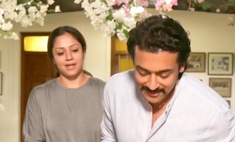 Jyothika accompanies Suriya in the sets of Etharkkum Thunindhavan - Know why?