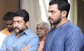 Suriya and Karthi donate big for Gaja Cyclone victims