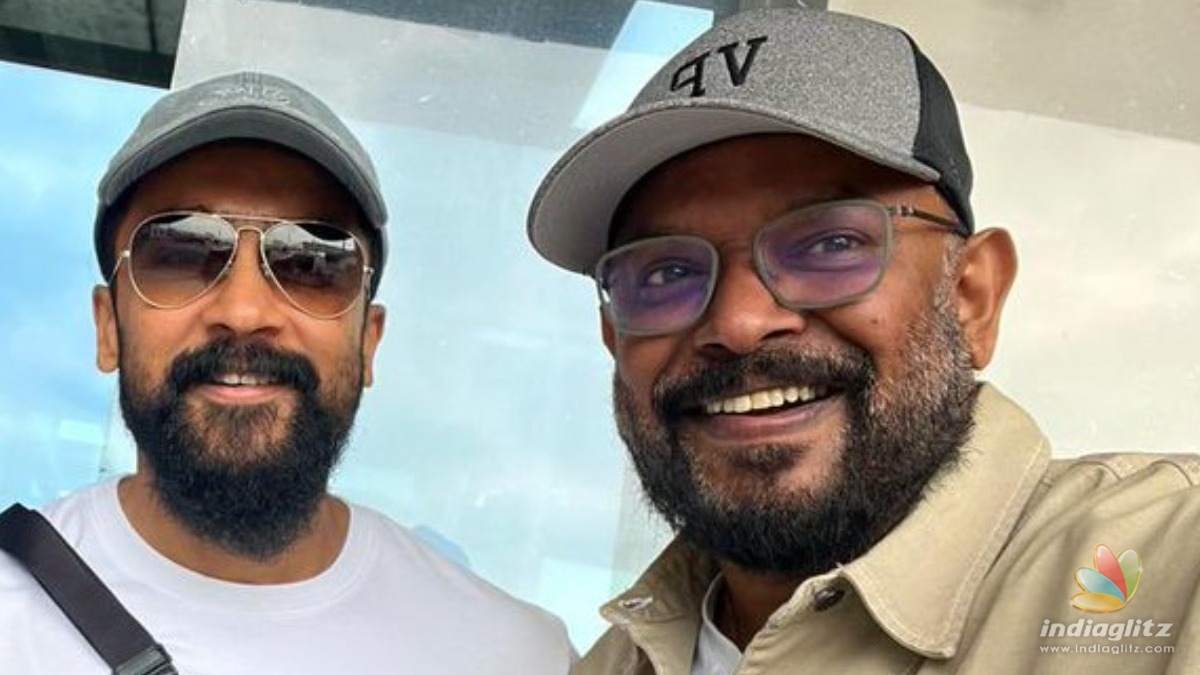 Venkat Prabhu meets Suriya after a long time 