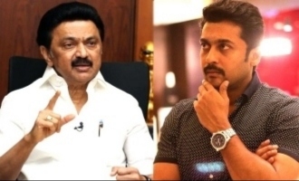 Suriya quotes Kalaigniar Karunanidhi in his congratulatory message to CM M.K. Stalin