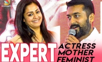 Surya & Jyothika speech at Jackpot Audio Launch