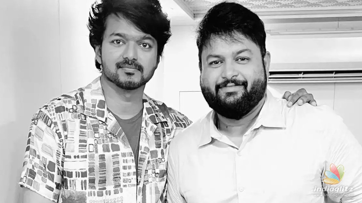 Thaman gets highly emotional and thanks Vijay for Varisu sharing an unseen pic