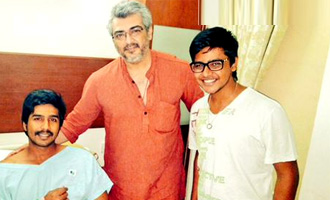 Ajith visits Vishnu who has been hospitalized