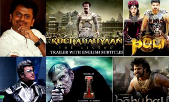 Top 5 most expensive South Indian films ever made!