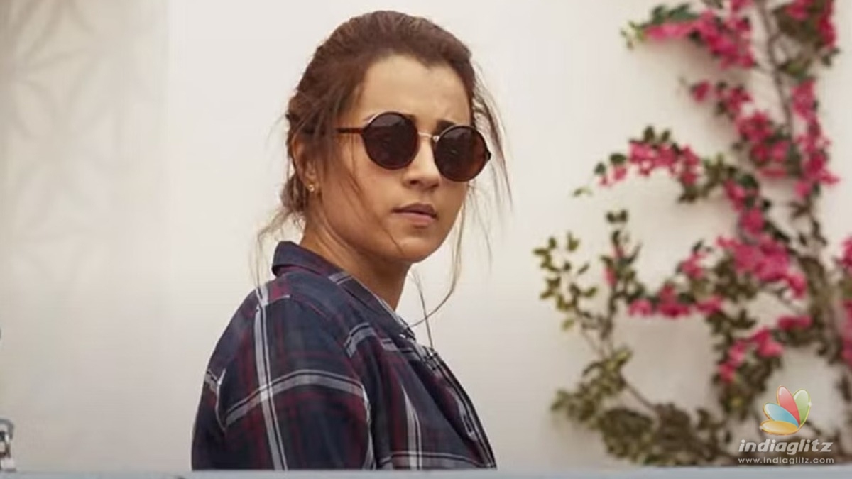 Trisha in mass kickass mode -  Raangi trailer review