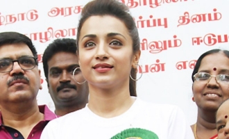 Trisha lend her support to end all forms of child labour