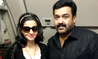 Vedhika wowed by Mohanlal