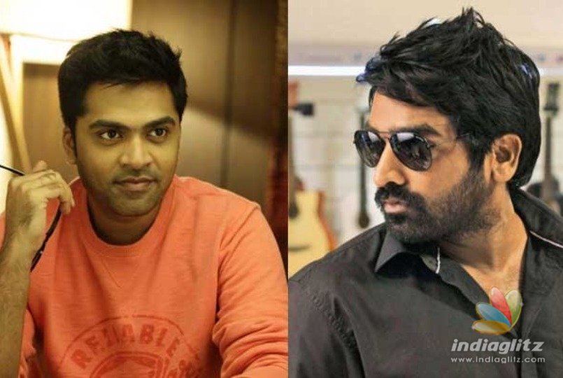 Simbu and Vijay Sethupathi waiting for each other 